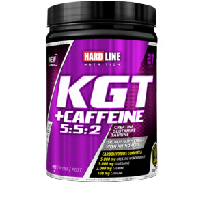 Hardline KGT+Caffein 5:5:2 1000 gram Limon
