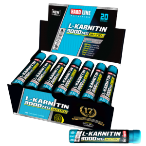 Hardline L-Karnitin Matrix 20 Shot x 30ml. Şeftali