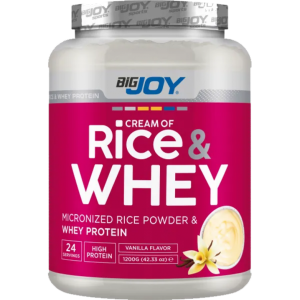 Big Joy Cream of Rice and Whey 1200 Gr Vanilya