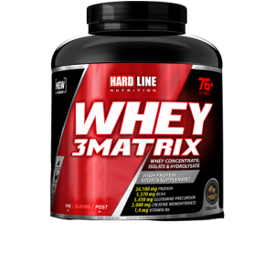 Hardline Whey 3 Matrix 2300 gram Limon&Chescace
