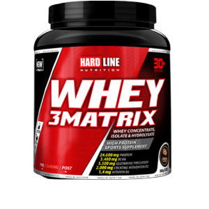 Hardline Whey 3 Matrix 908 gram Çilek