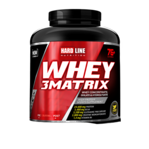 Hardline Whey 3 Matrix 2300 gram Muz
