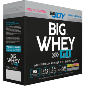Bigjoy BigWhey Go! Protein Mix 68 Saşe Çikolata Aroma