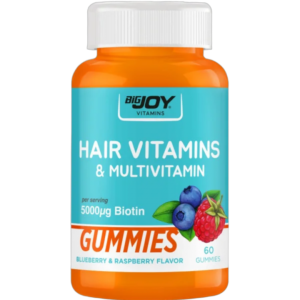 Bigjoy Vitamins Hair Vitamins & Multivitamin Yaban Mersini 60 Gummy